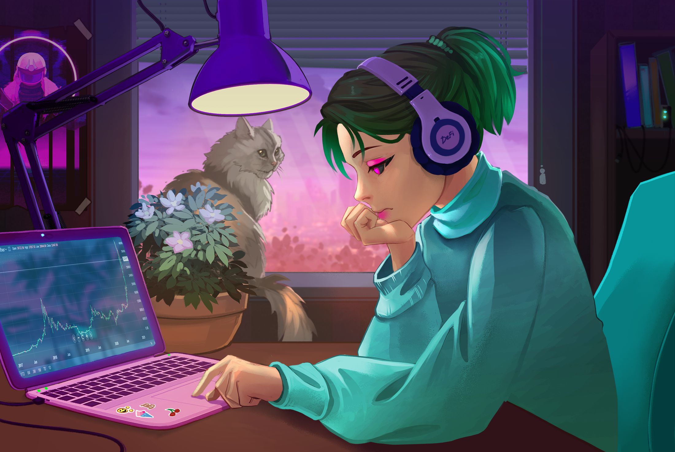 DeFi Girl #1266