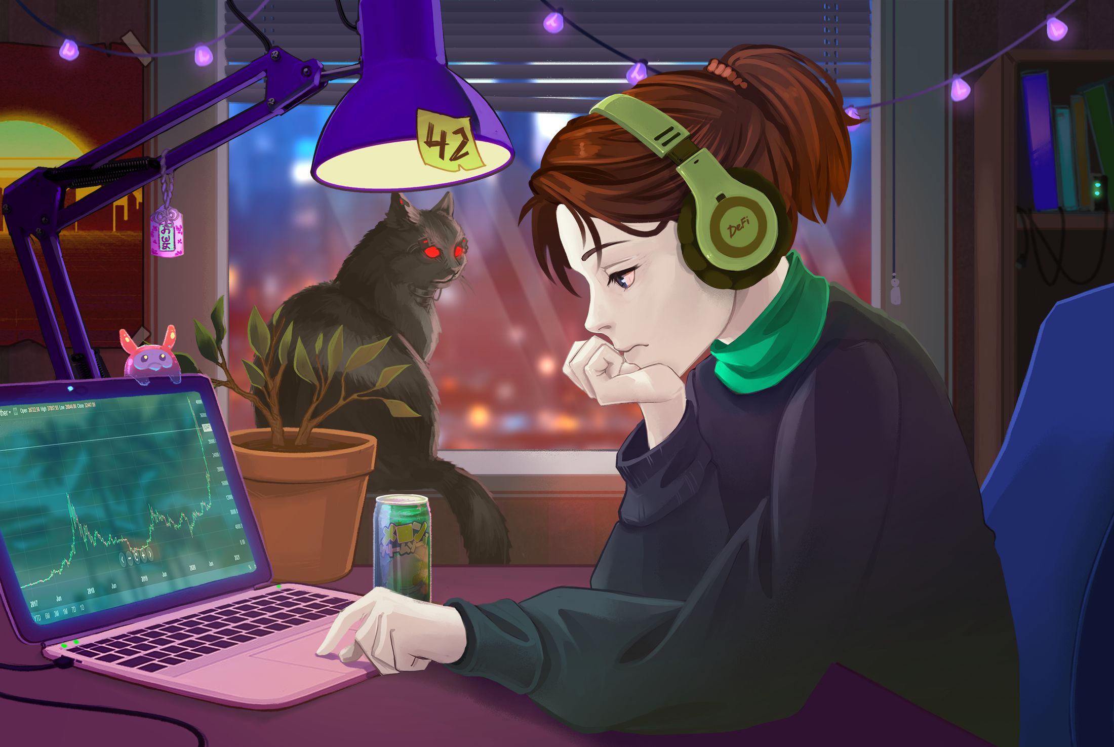 DeFi Girl #1347