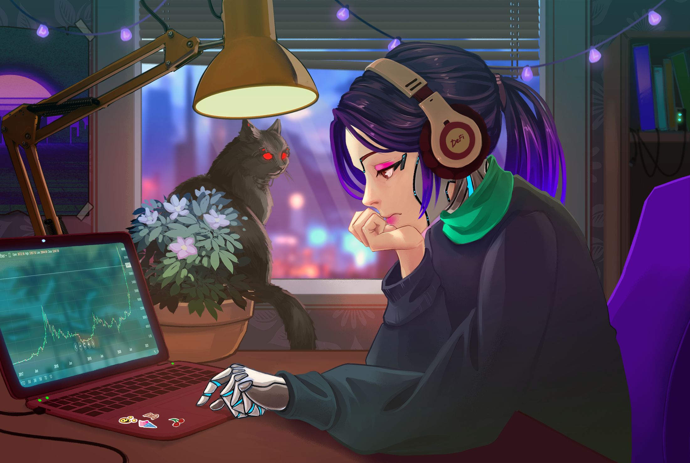 DeFi Girl #1491
