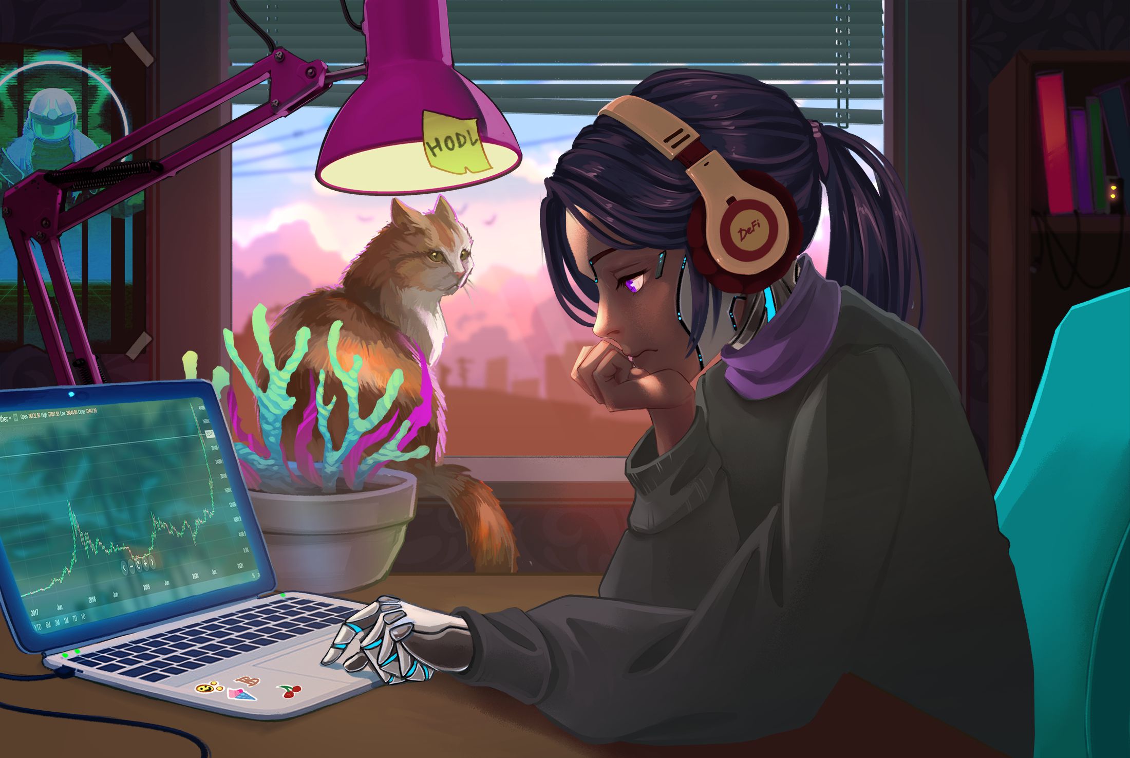 DeFi Girl #5448