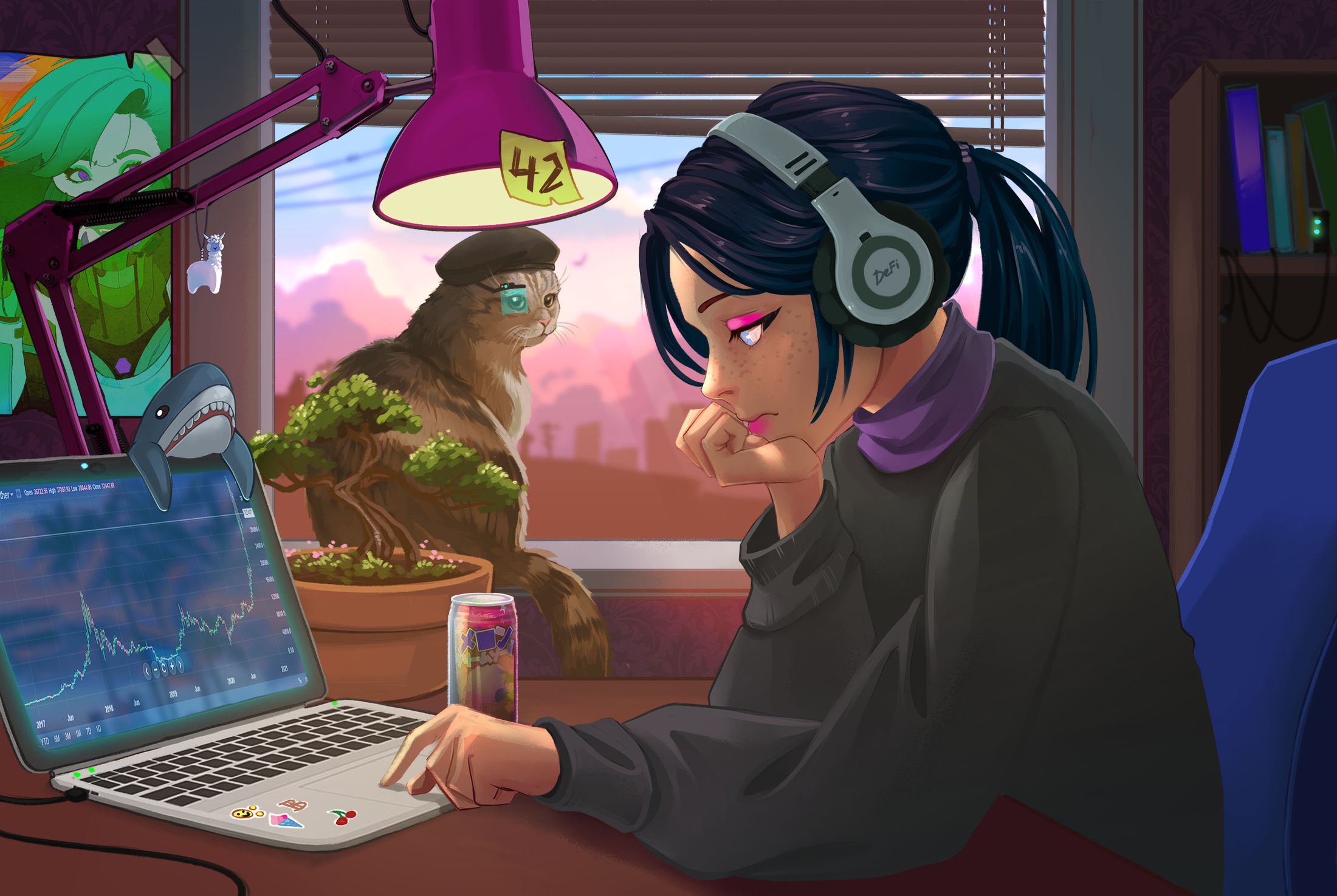 DeFi Girl #5536
